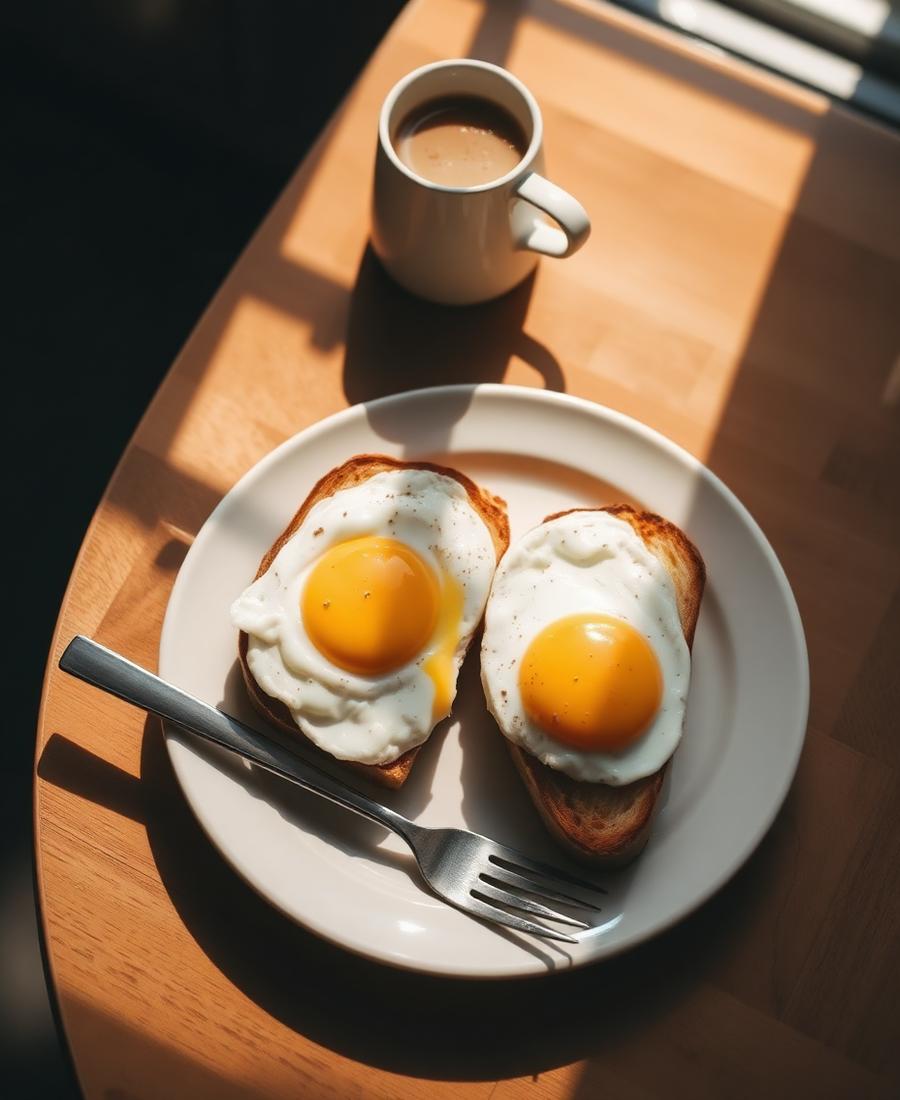 Eggs on Toast